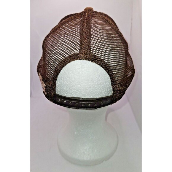 Corona Mexico Ball Cap Wicker Straw Front and Bill Adj Strap Back Net Material - Picture 5 of 9
